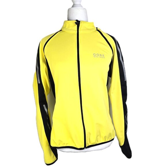 The GORE Bike Wear Windstopper Jacket Men's Cycling Full Zip Size M - Picture 1 of 12